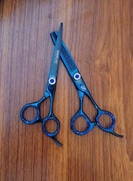 Pack of 2 Blue Hair Care Shears